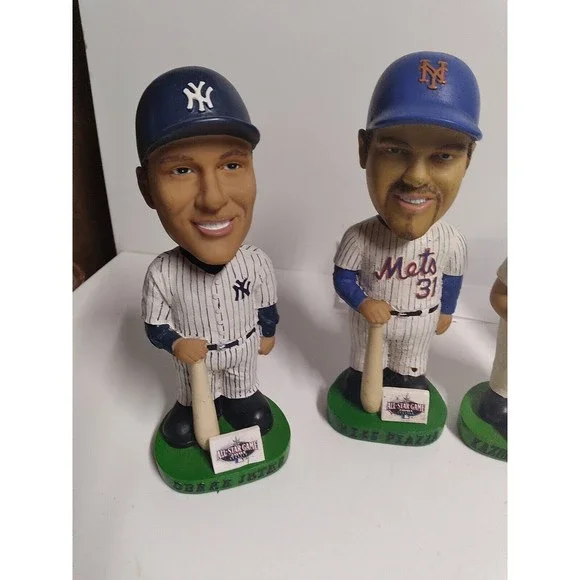 2001 All Star Game Players Bobbleheads 5 FIGURINES